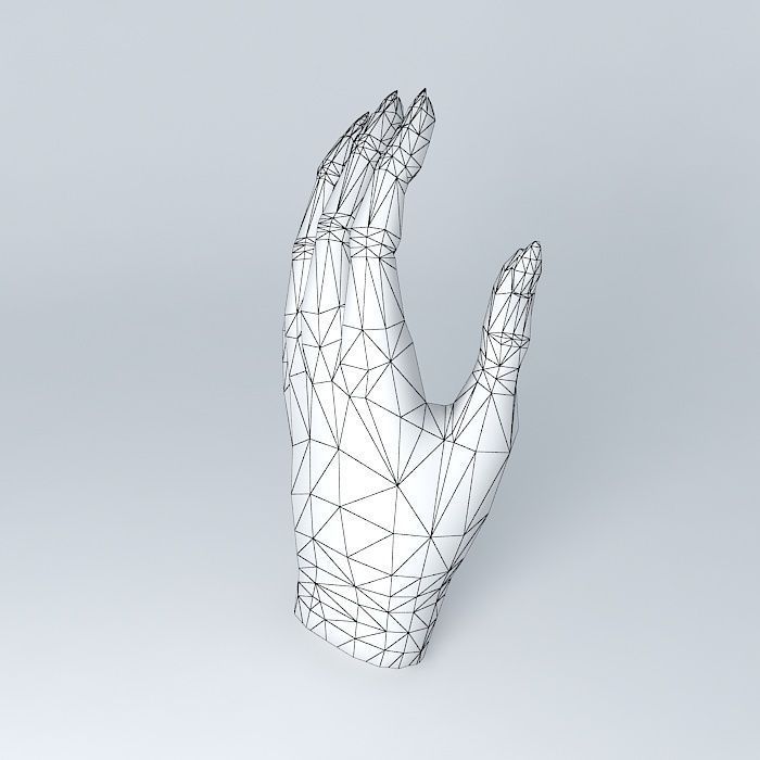 Aphrodite grasping hand Free 3D model_3