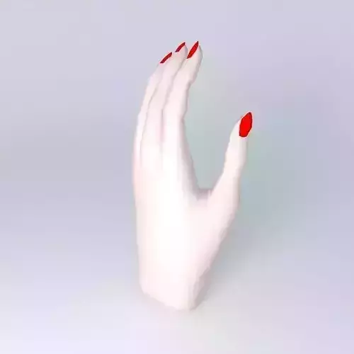 Aphrodite grasping hand