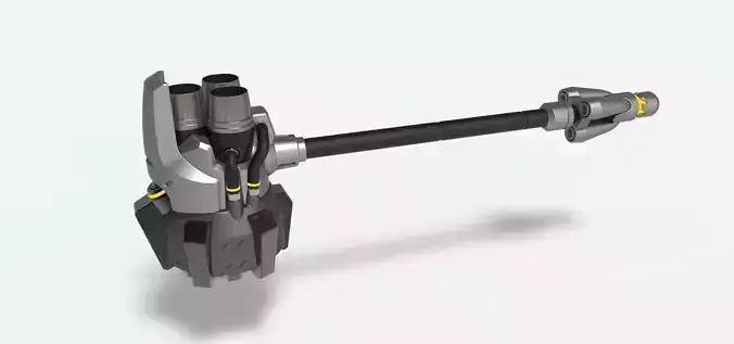 Reinhardt hammer from game Overwatch