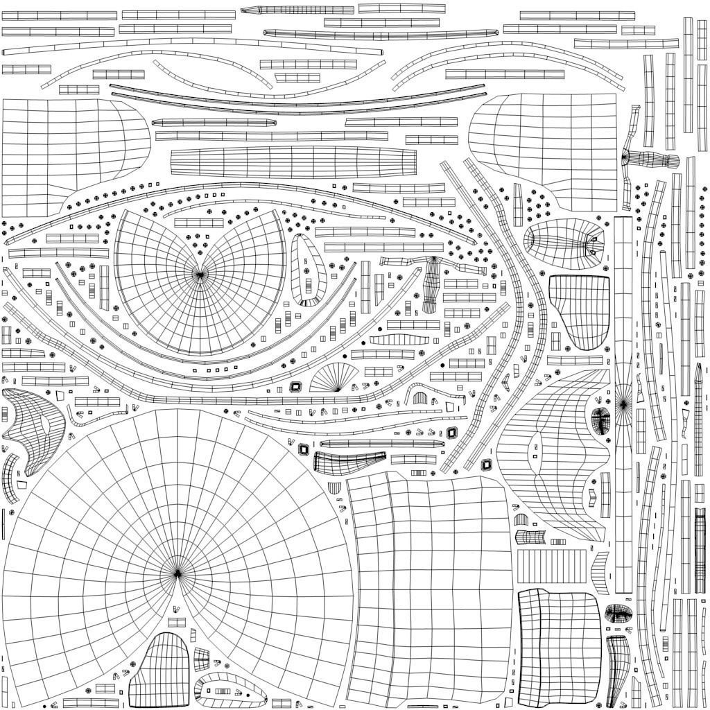 Sutton Hoo Helmet Low-poly 3D model_9