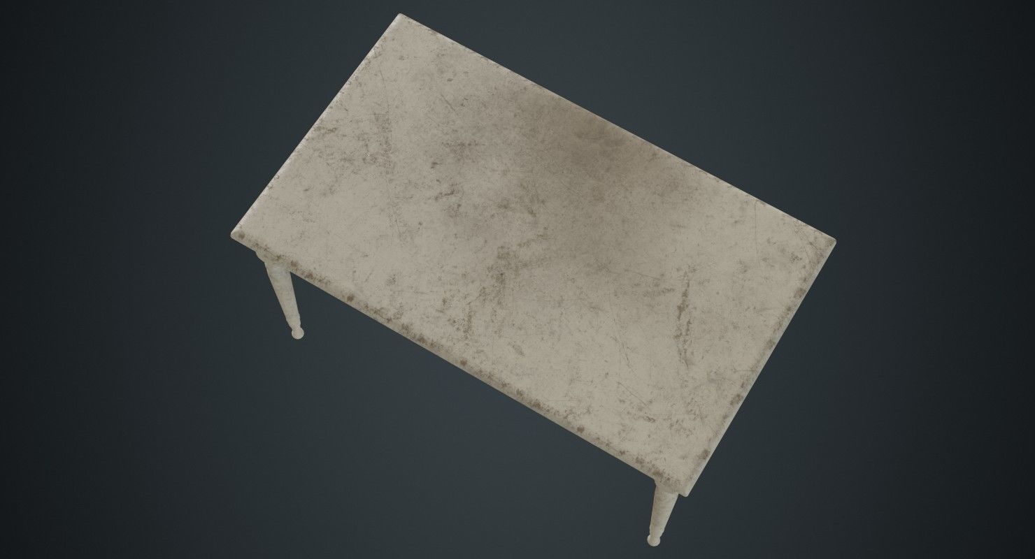 Table 2C Low-poly 3D model_2