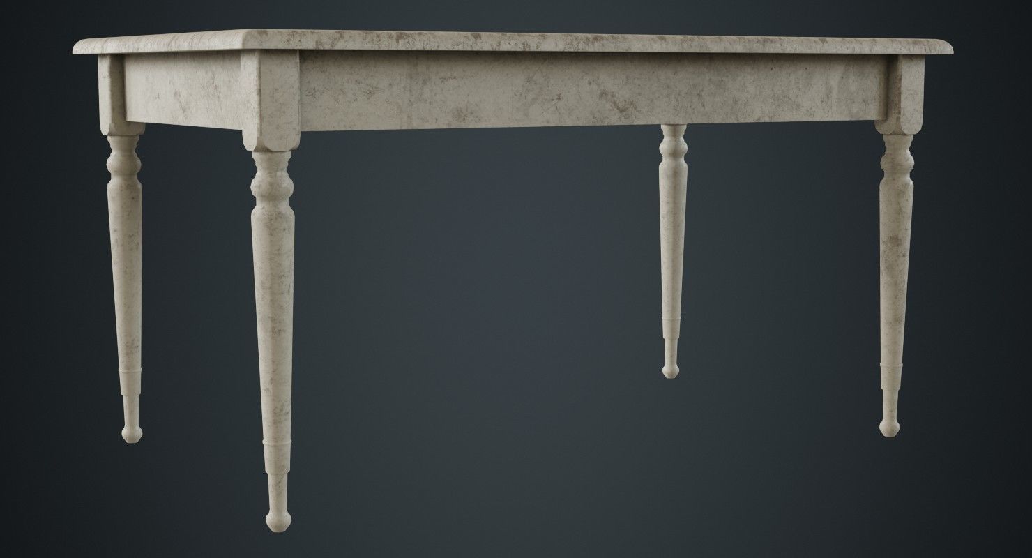 Table 2C Low-poly 3D model_3