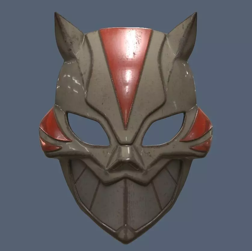 Cheshire Mask 3D print model_0