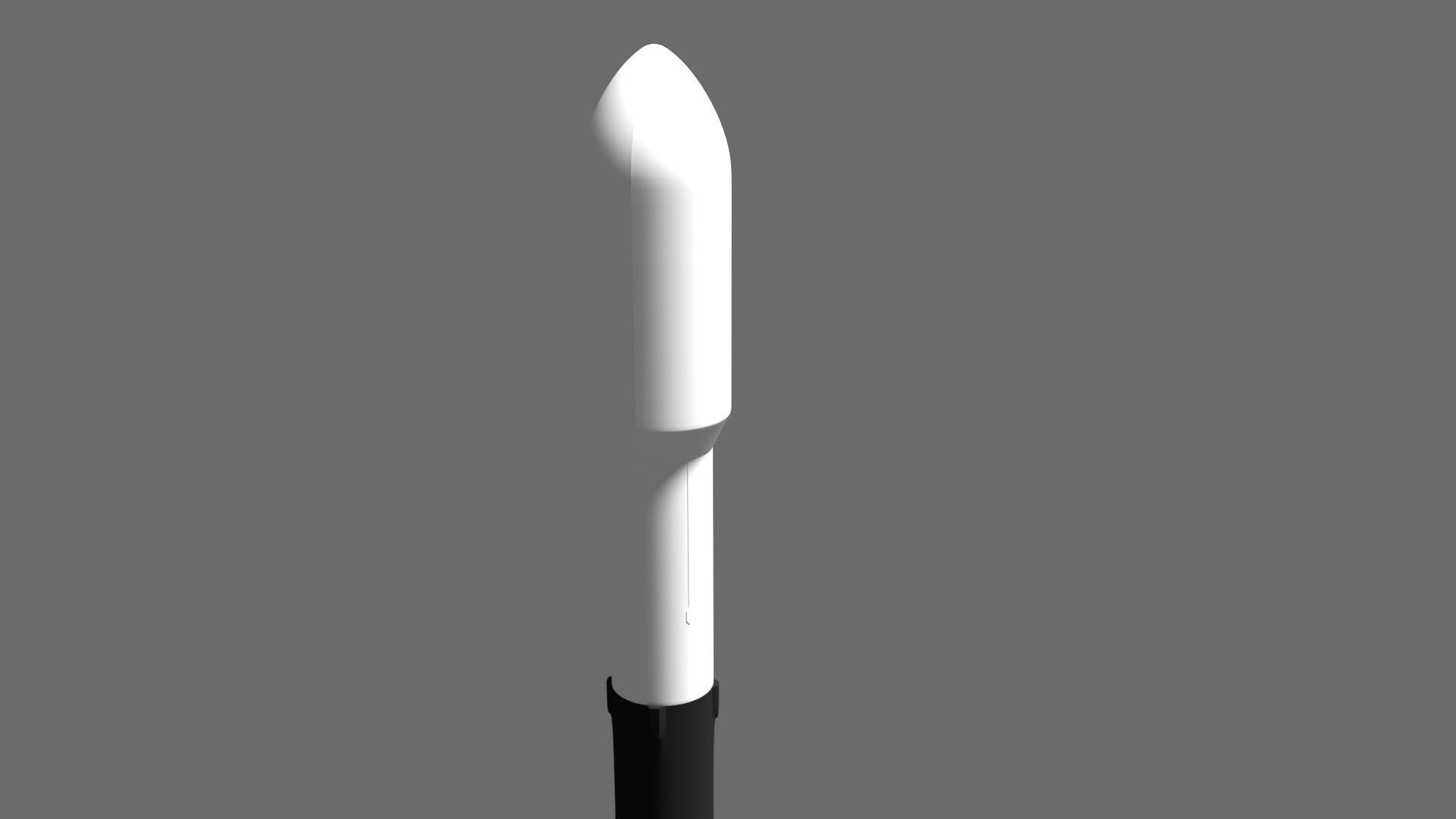 Flacon 9 inspired Rocket Free 3D model_2