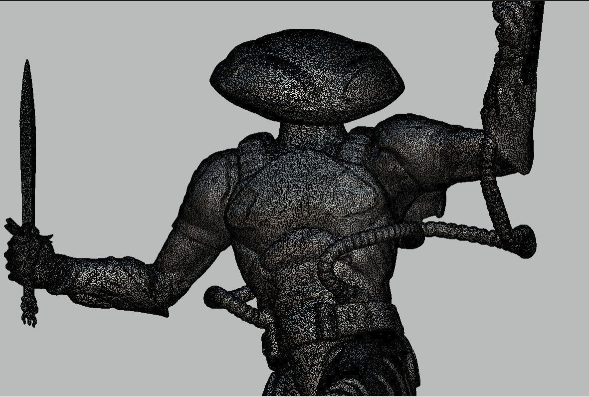 BLACK MANTA inspirited model 3D print model_12