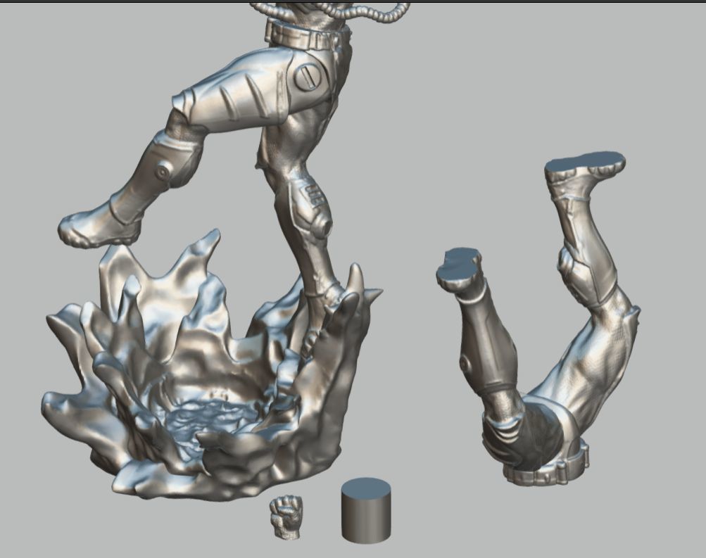 BLACK MANTA inspirited model 3D print model_10