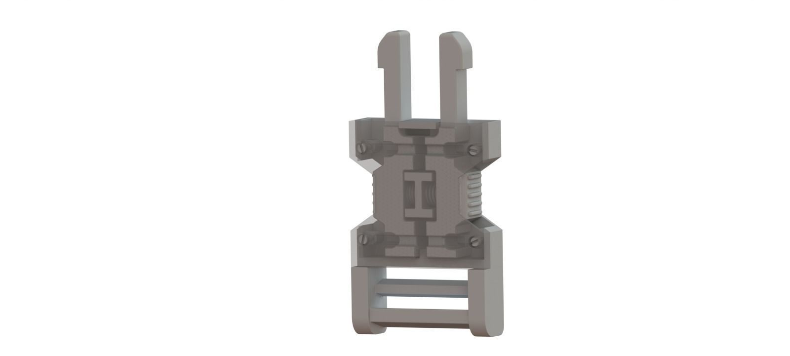 Universal Buckle 3D print model_3