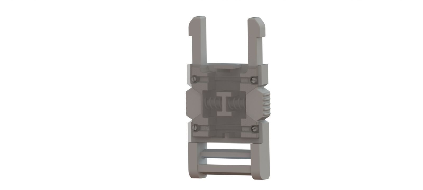 Universal Buckle 3D print model_2