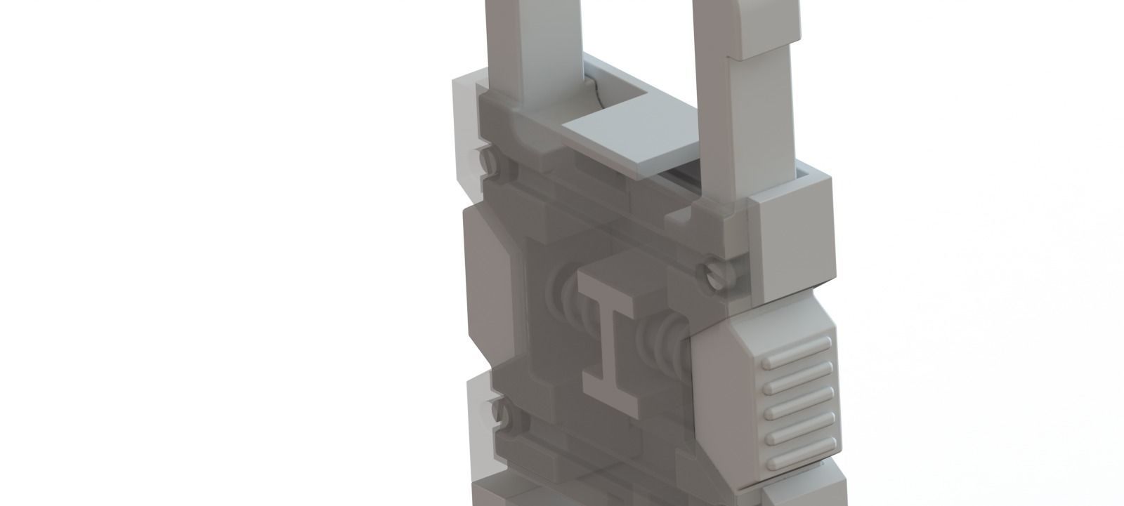 Universal Buckle 3D print model_7