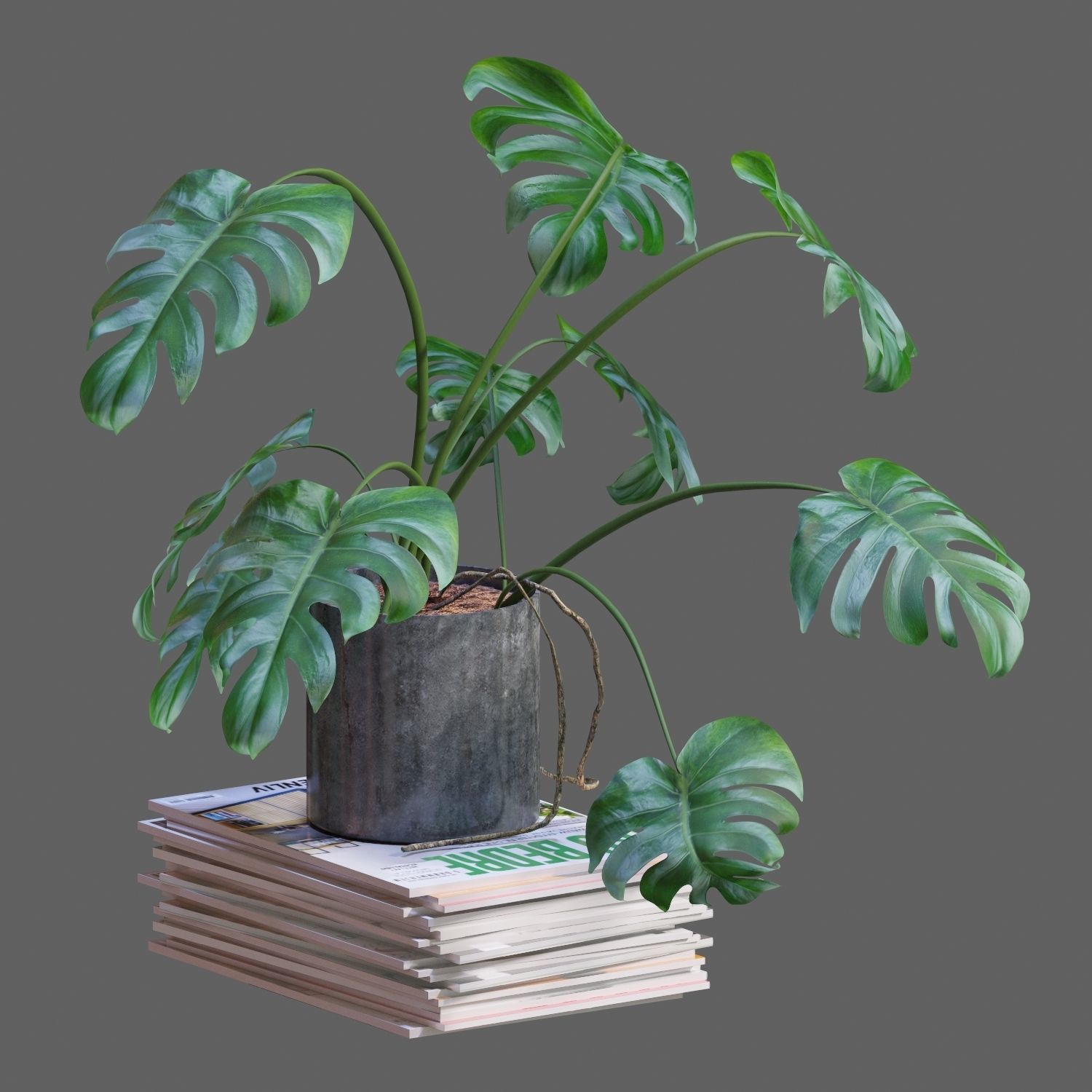 Scandinavian set 002  3D model_6