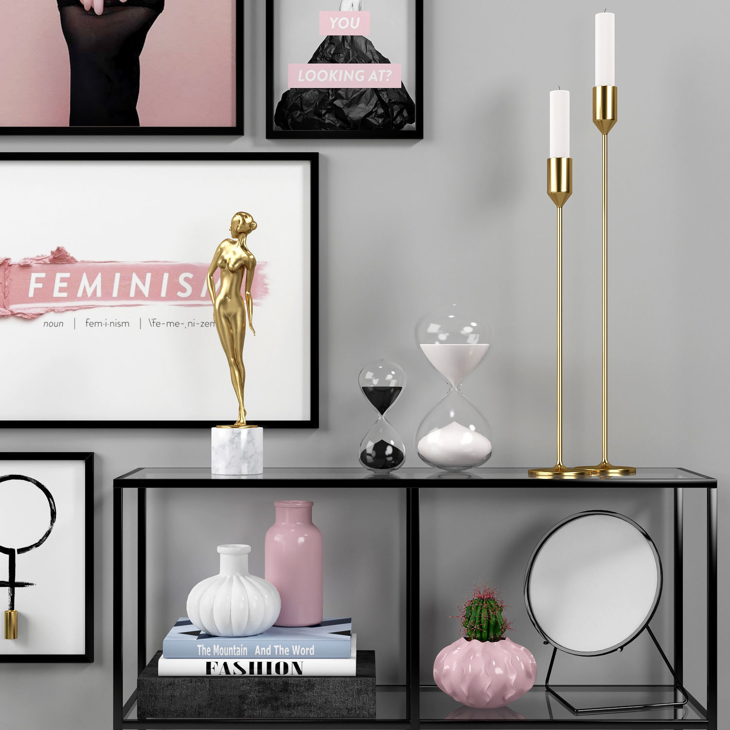 Scandinavian set 002  3D model_1