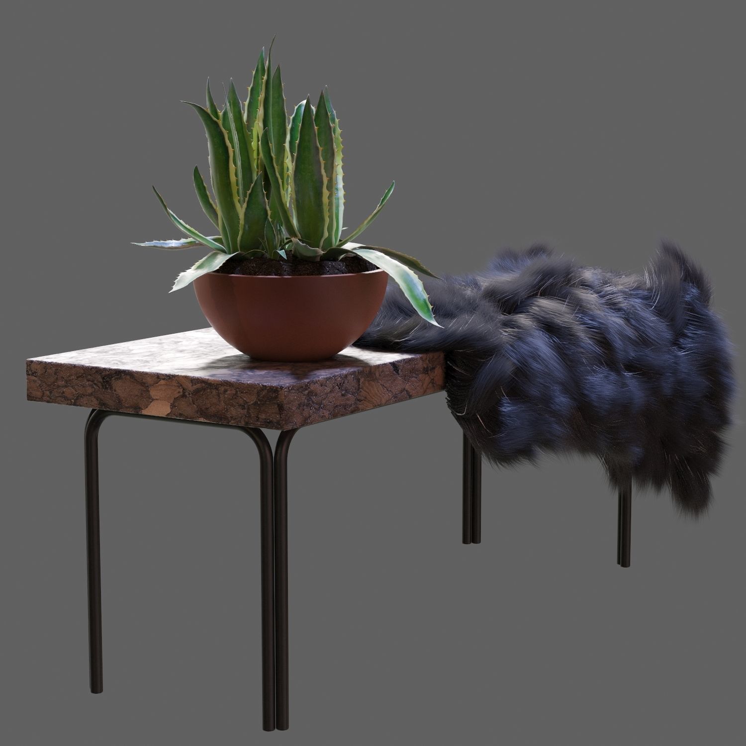 Scandinavian set 003  3D model_10