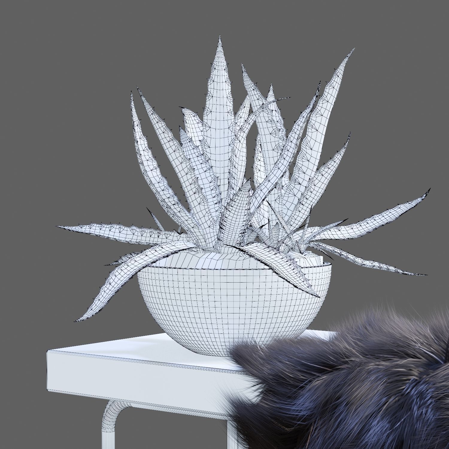 Scandinavian set 003  3D model_9