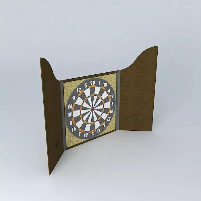 Dart Board Free 3D model