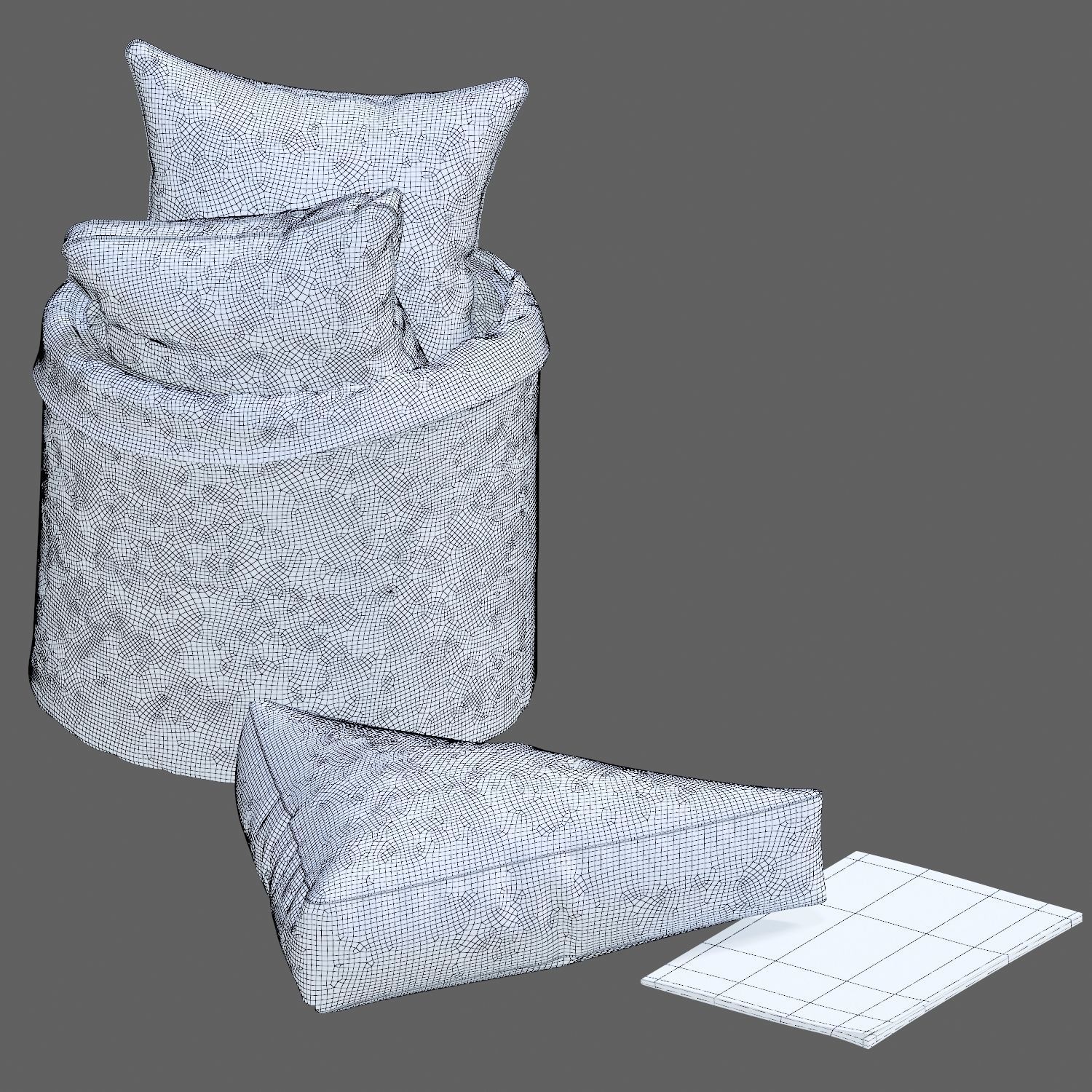 Scandinavian set 004  3D model_9