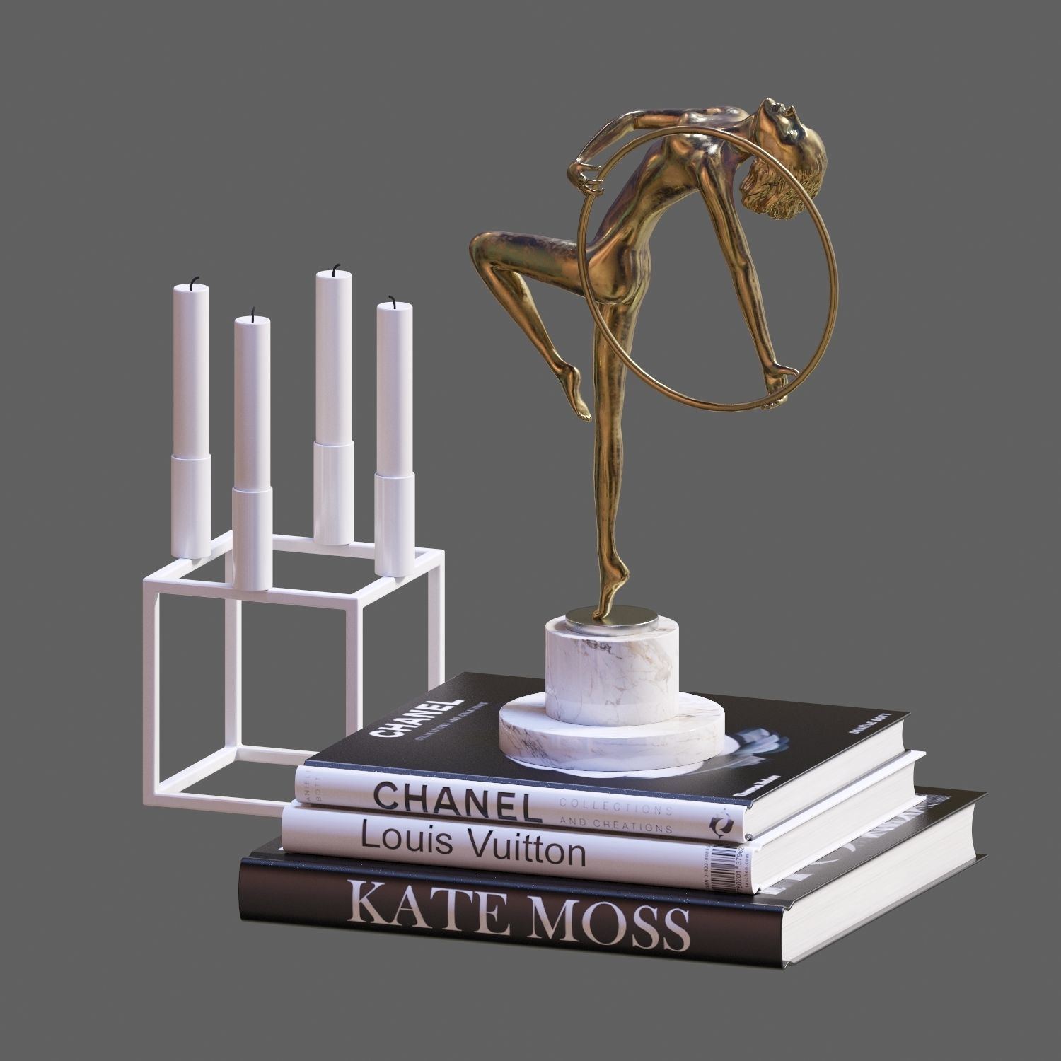 Scandinavian set 005  3D model_4