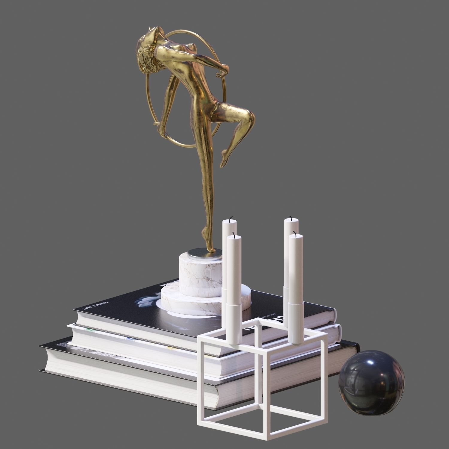 Scandinavian set 005  3D model_12