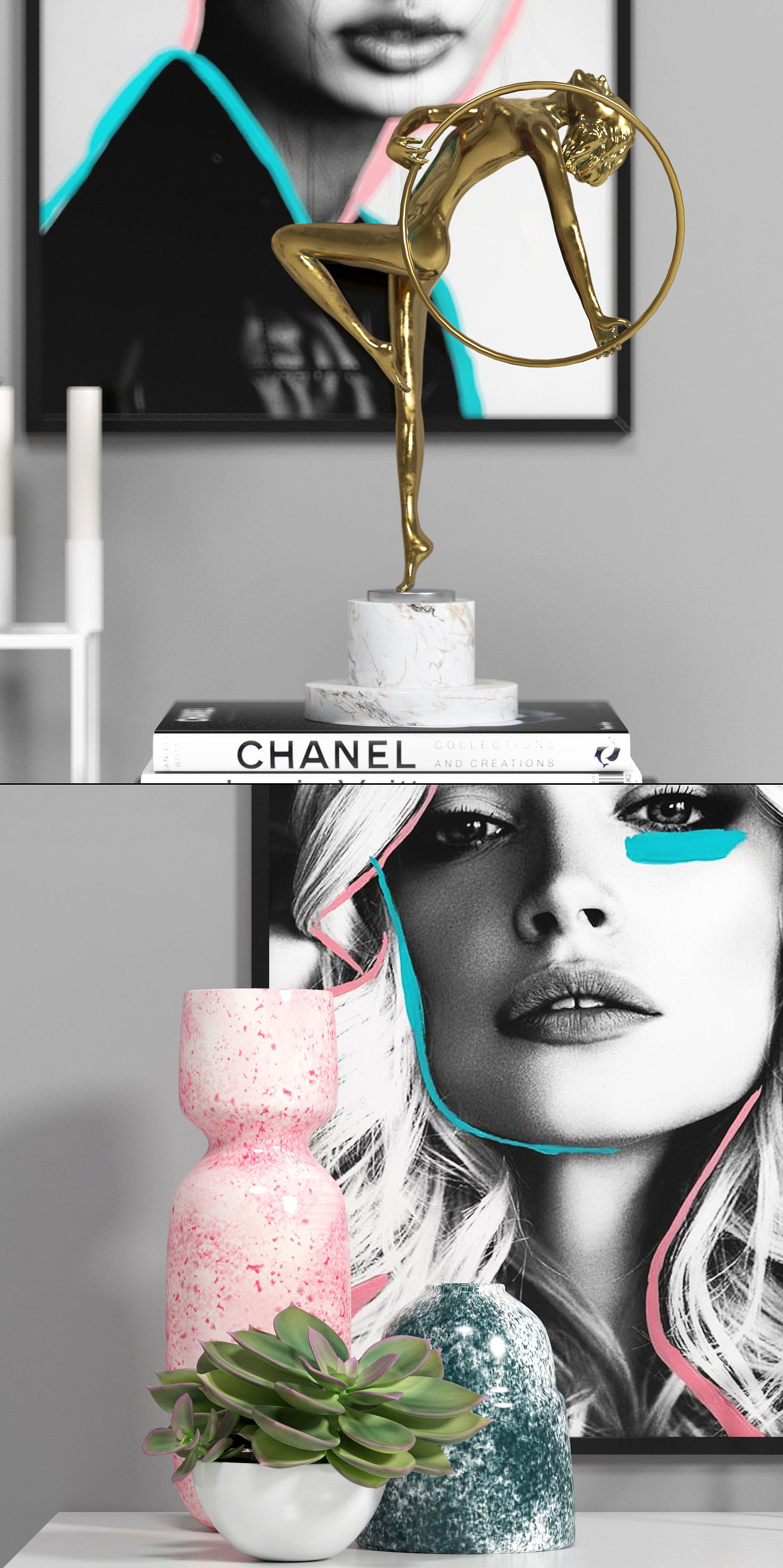 Scandinavian set 005  3D model_1