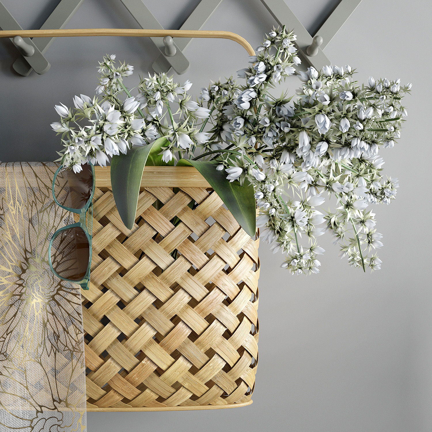 Scandinavian set 006  3D model_2