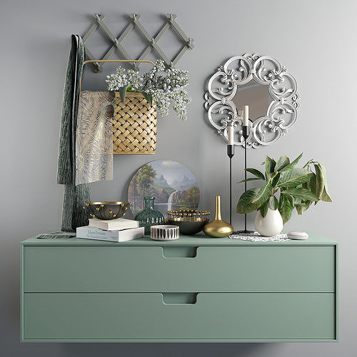 Scandinavian set 006  3D model