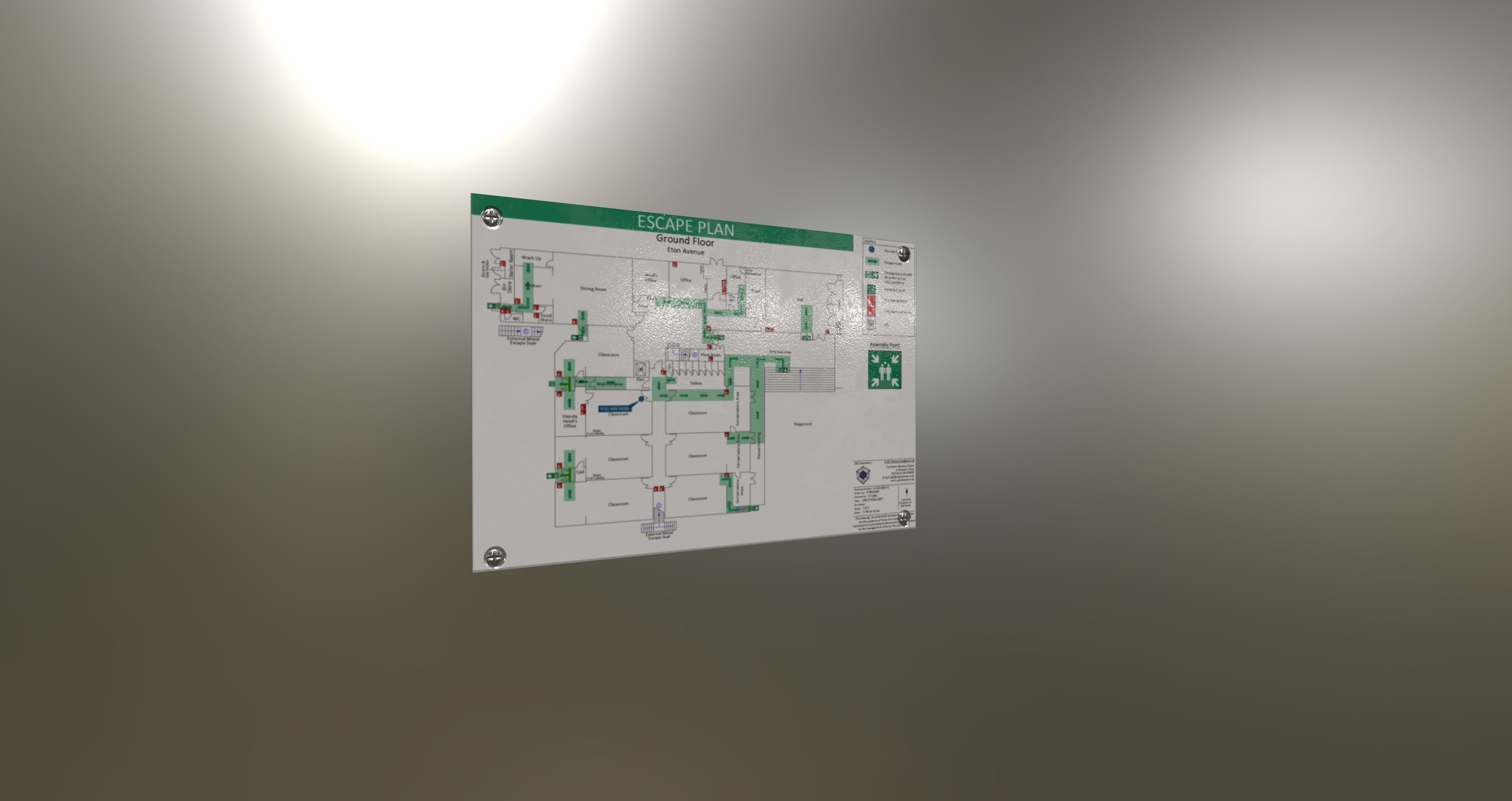 Low-Poly Classroom Pack Low-poly 3D model_31