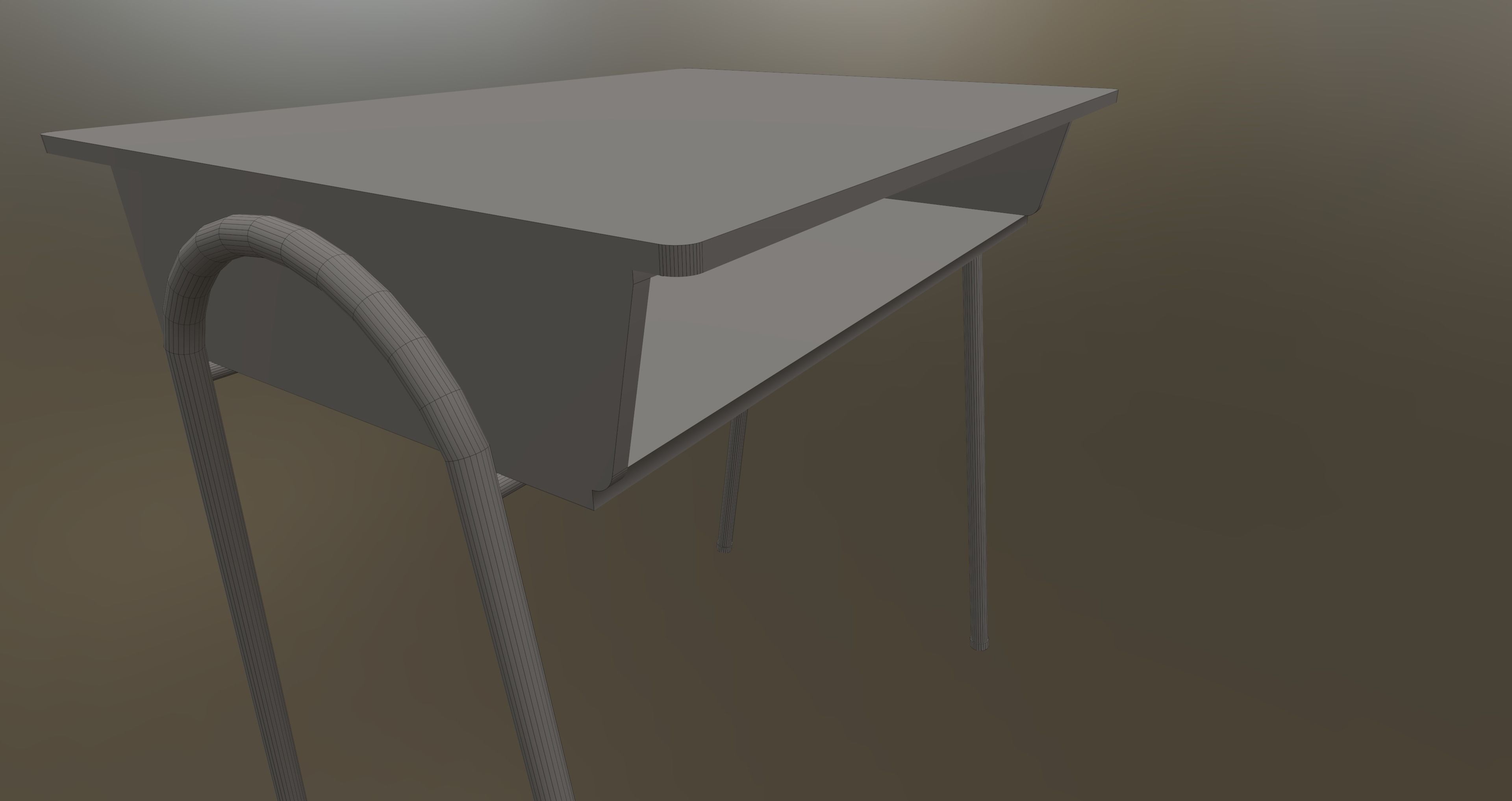 Low-Poly Classroom Pack Low-poly 3D model_74