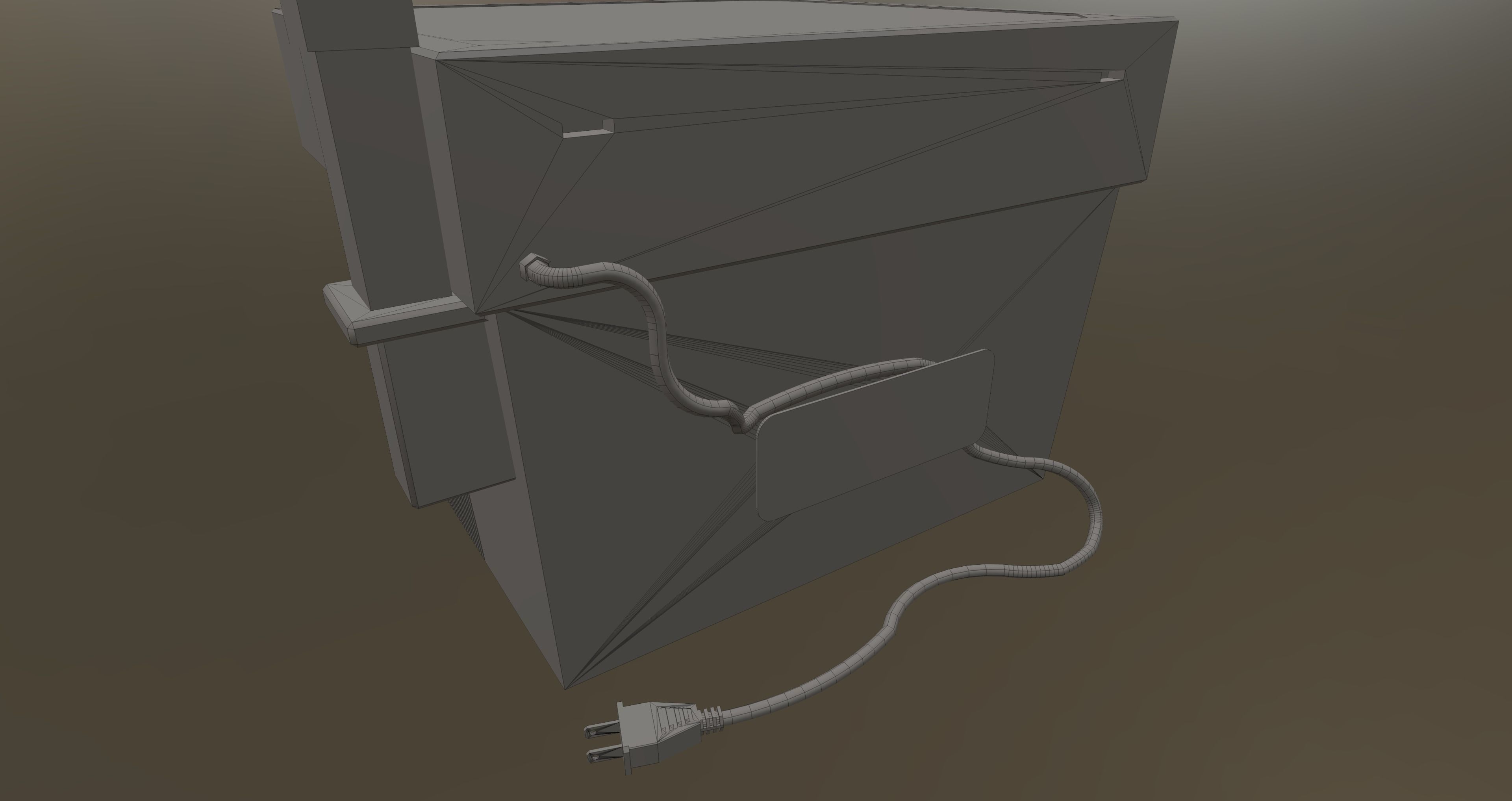 Low-Poly Classroom Pack Low-poly 3D model_51