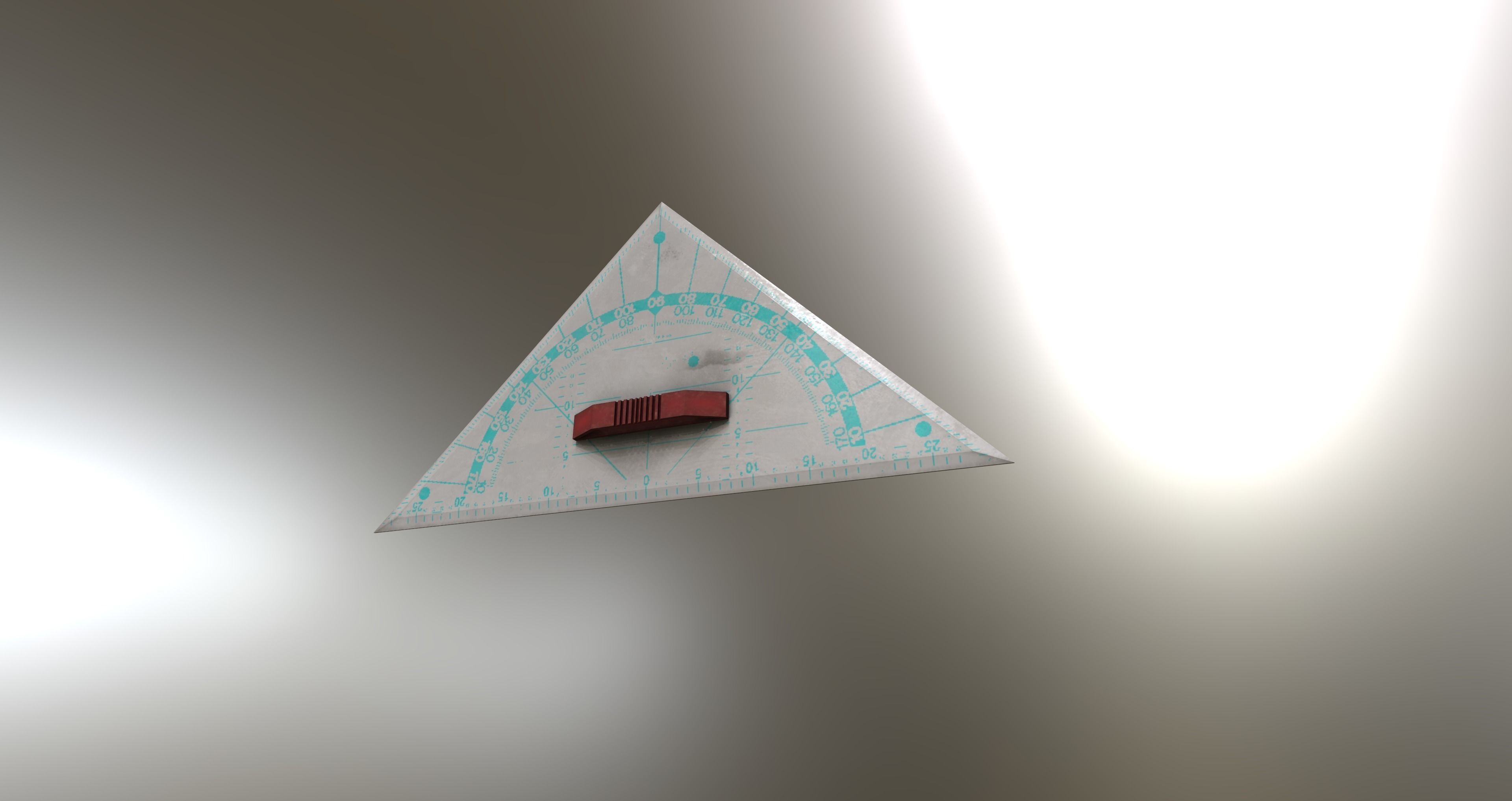 Low-Poly Classroom Pack Low-poly 3D model_78