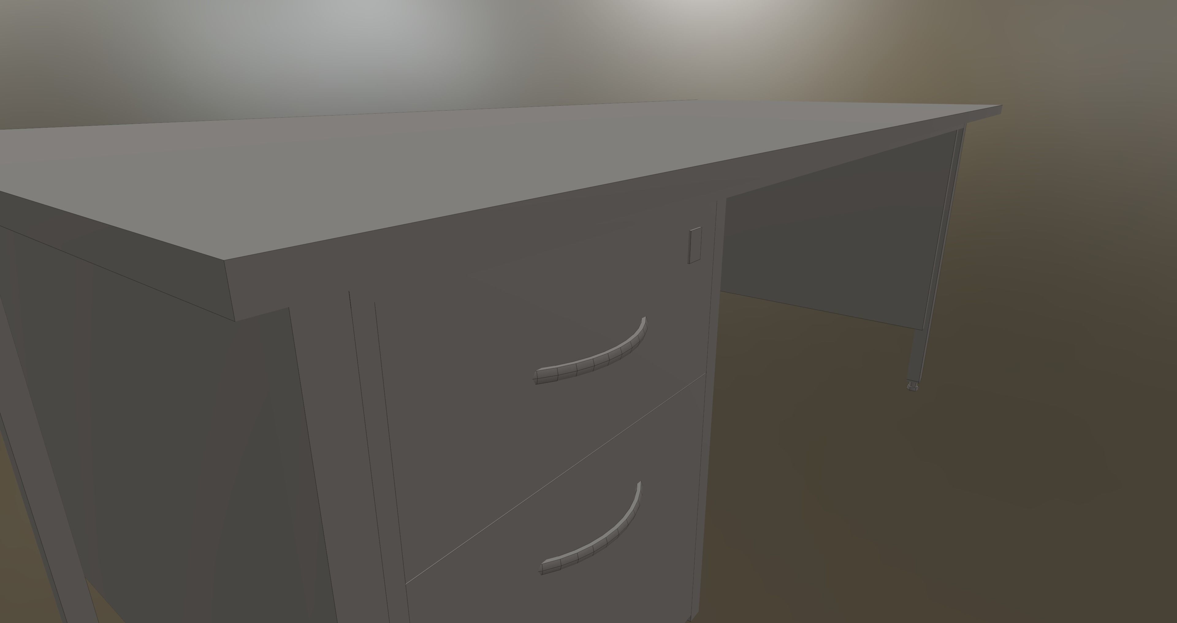 Low-Poly Classroom Pack Low-poly 3D model_77