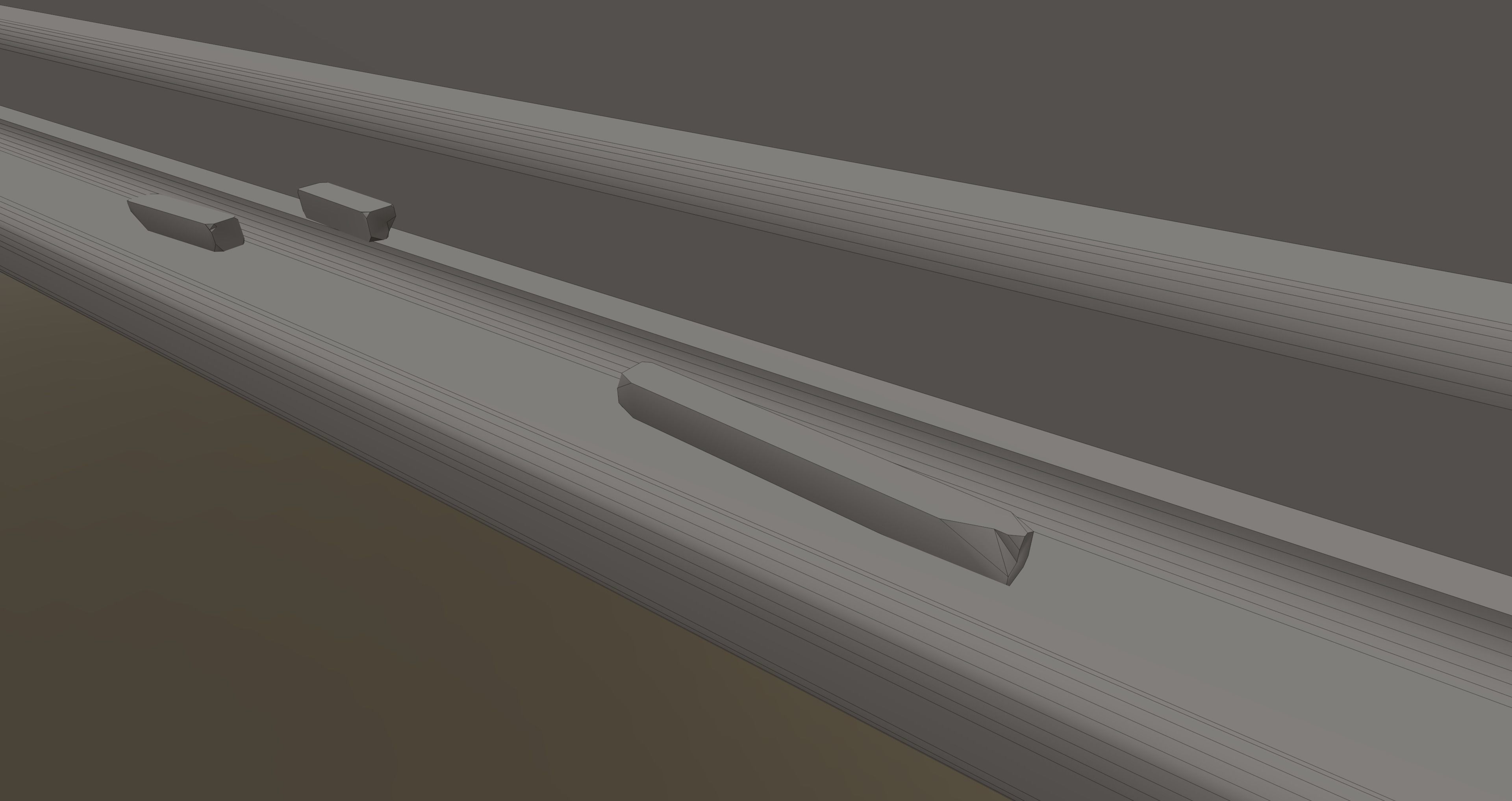 Low-Poly Classroom Pack Low-poly 3D model_4