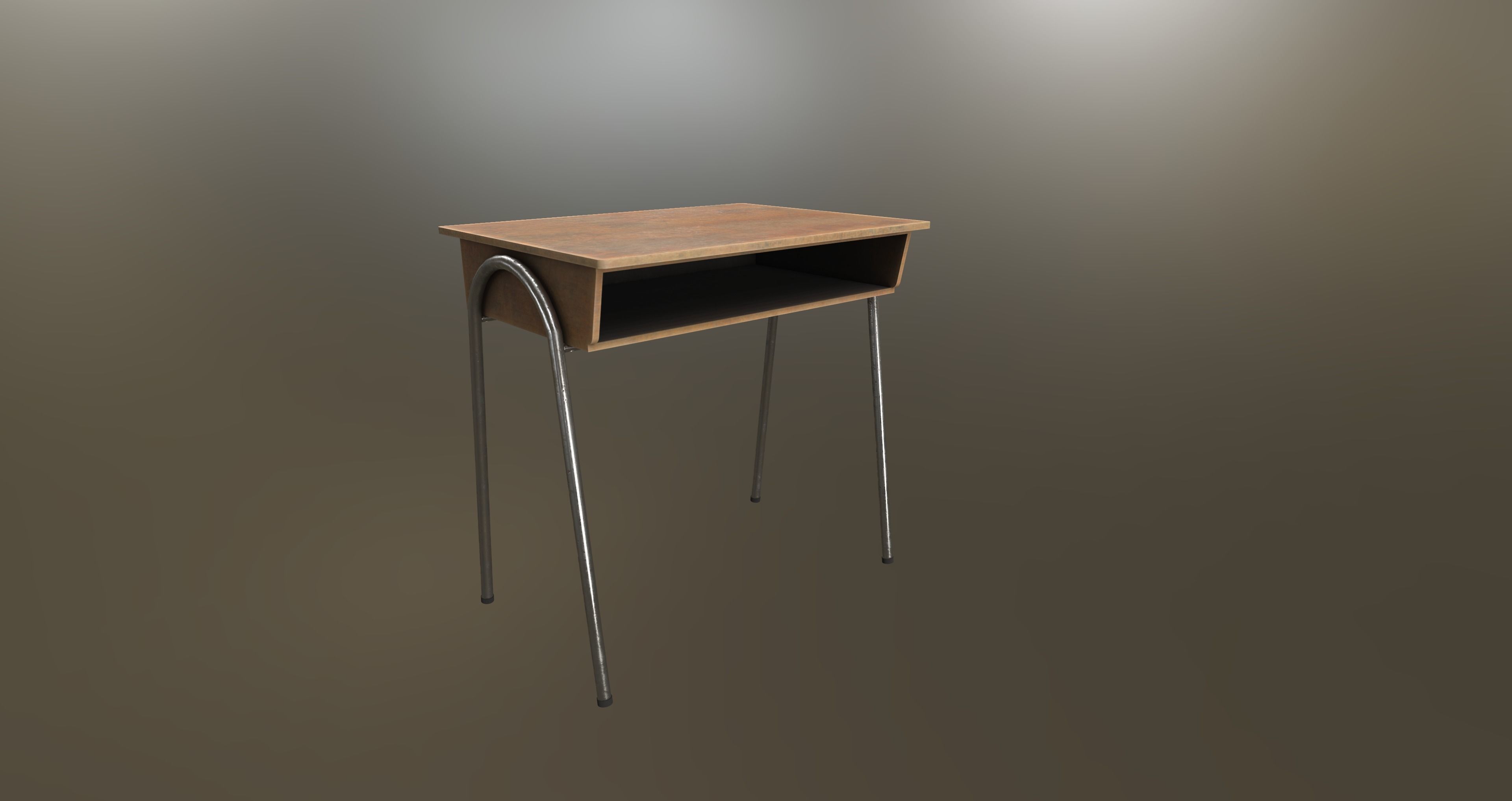 Low-Poly Classroom Pack Low-poly 3D model_72