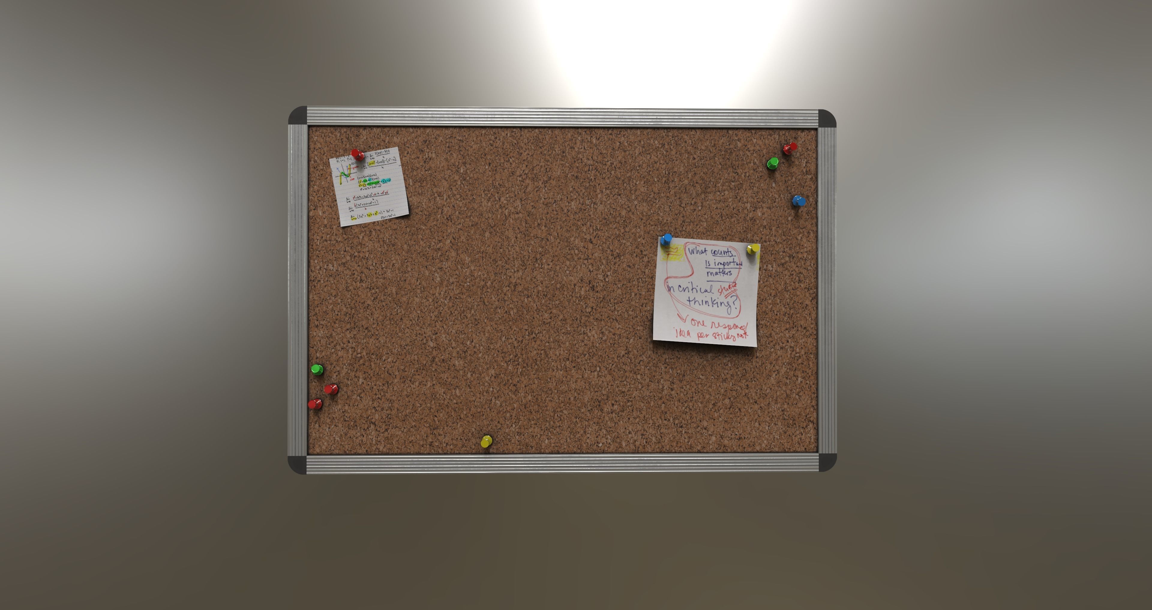 Low-Poly Classroom Pack Low-poly 3D model_24