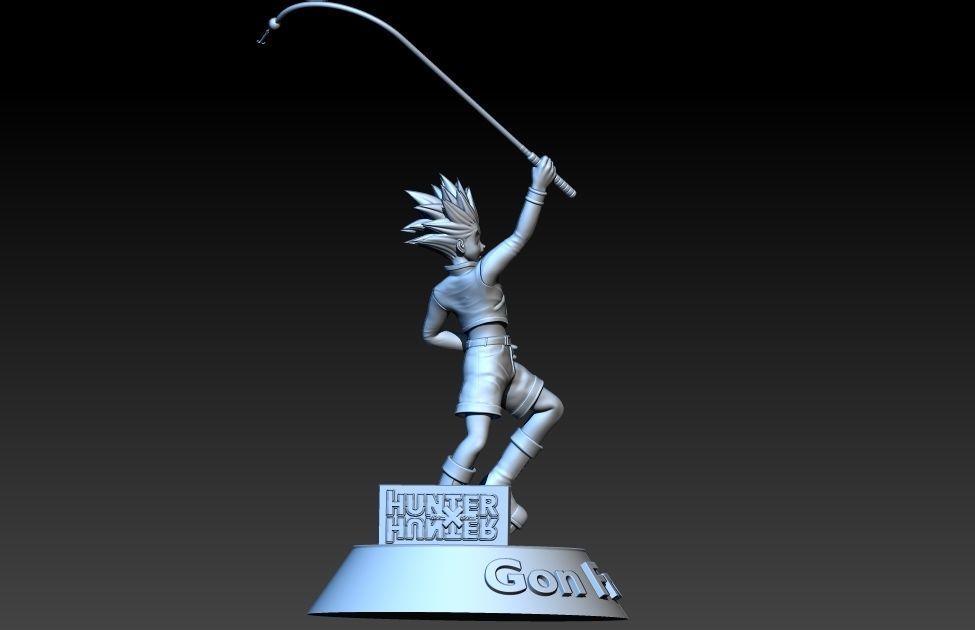 Gon Freecss 3D print model_3