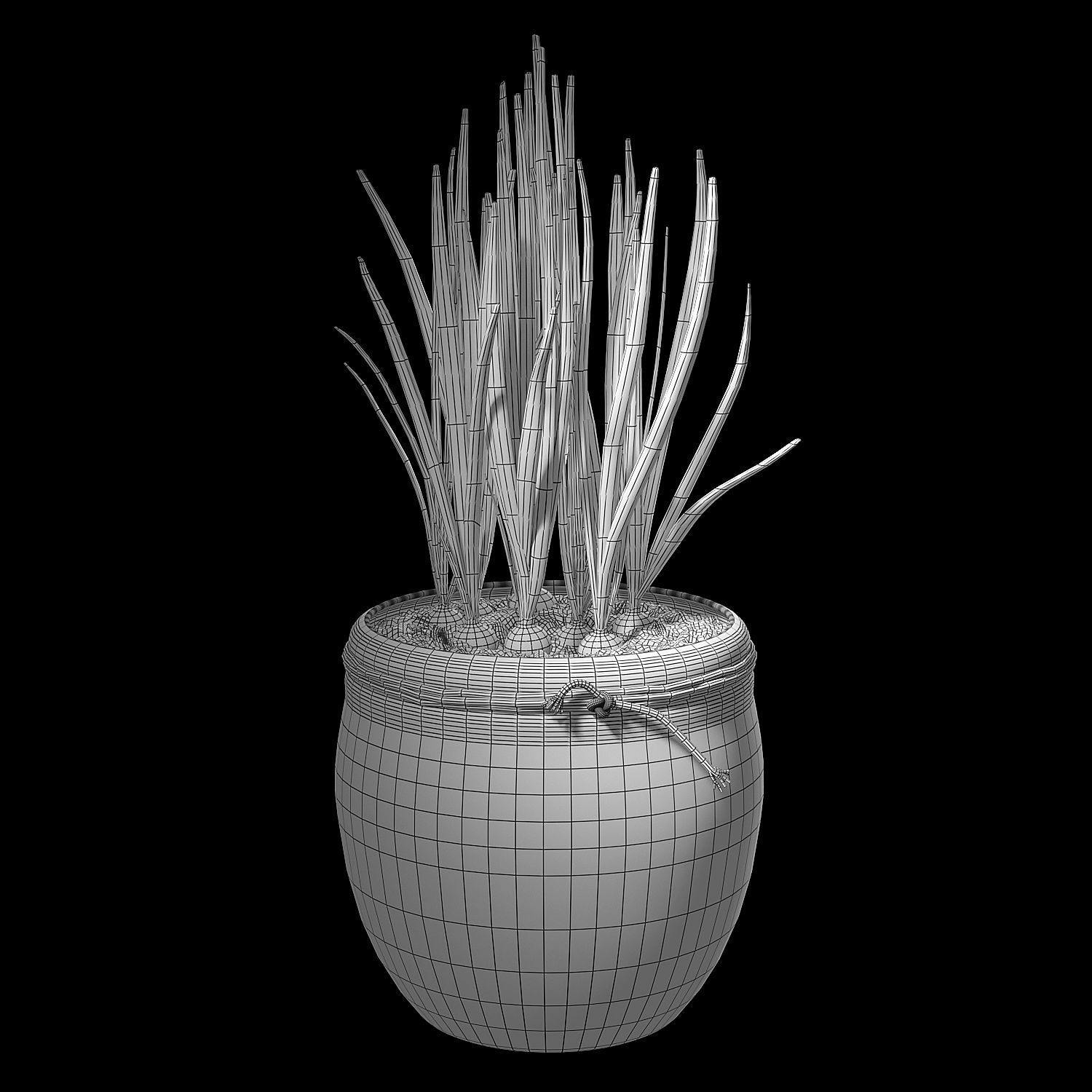 Decorative set 002  3D model_5