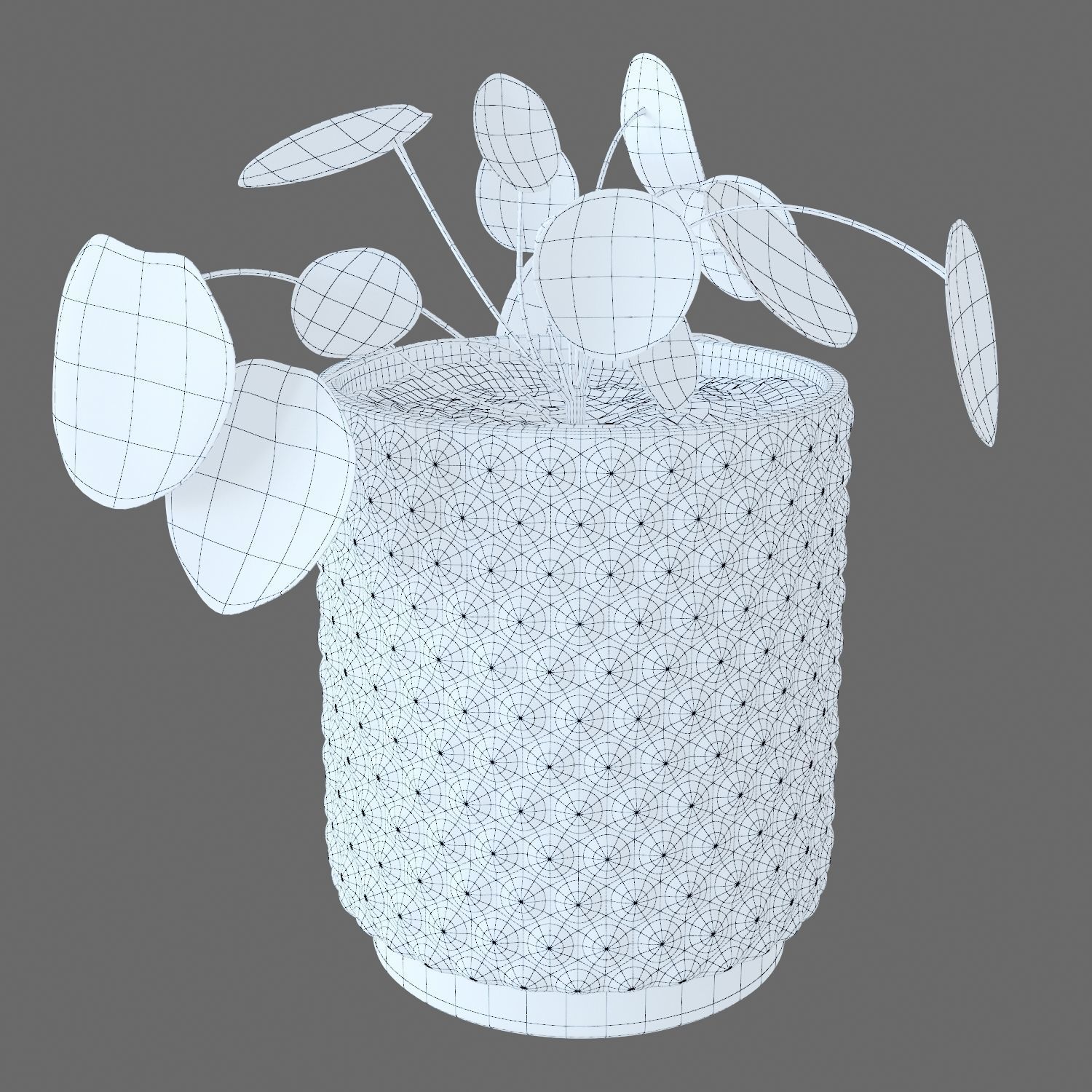 Decorative set 004  3D model_2