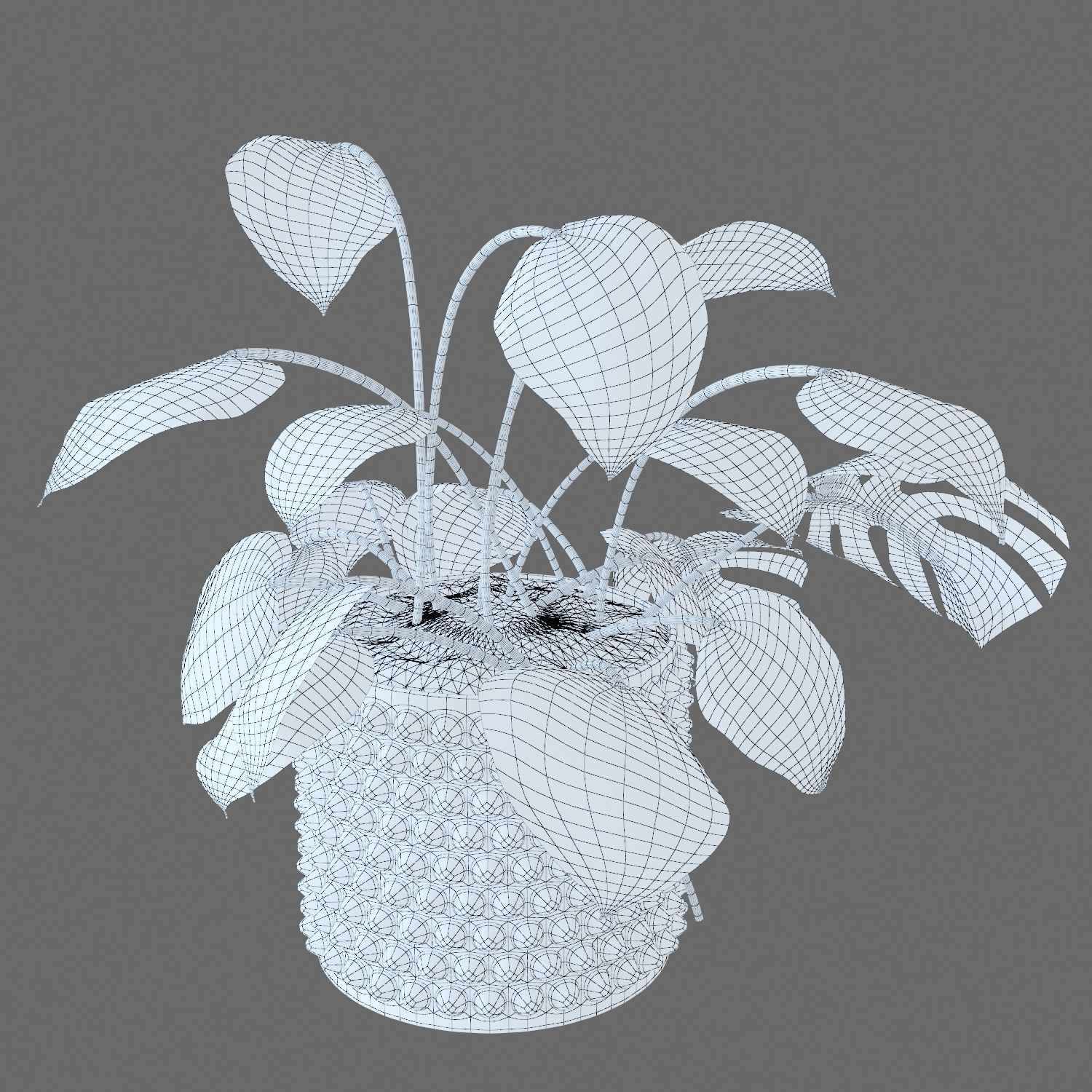 Decorative  sets 001-004 3D Model Collection_9