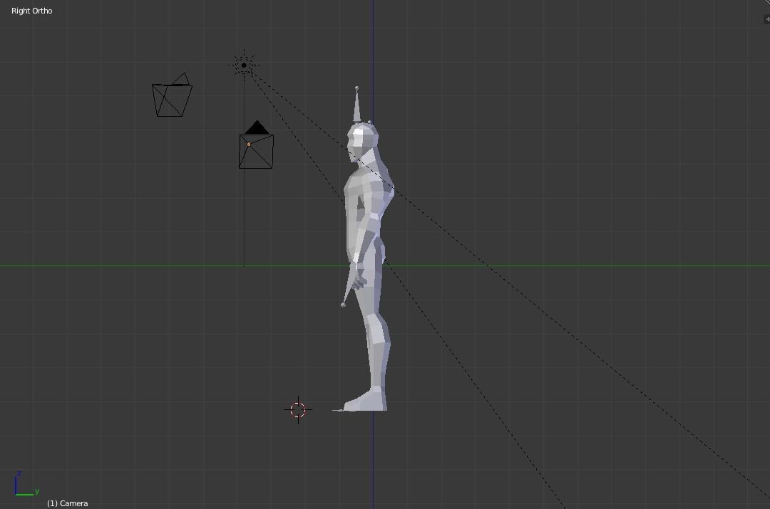 Low Poly Masculine Character Low-poly 3D model_3