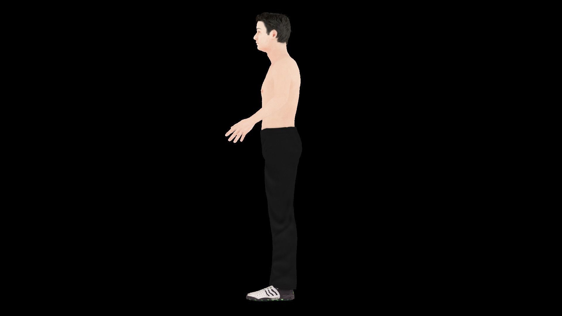 Model 3 man 3D model_3