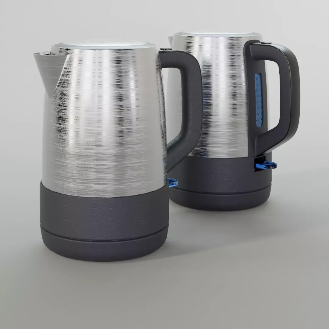 Stainless Steel Kettle 3D model