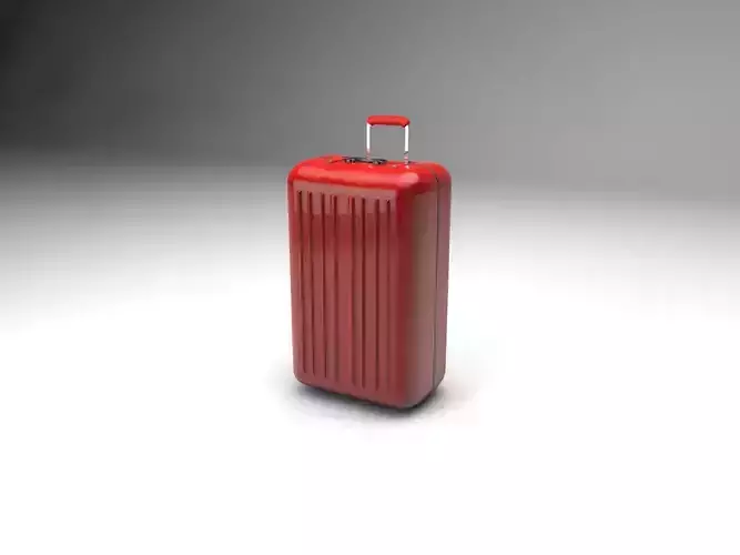 Travel suitcase 3D model
