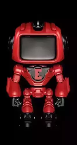 AI Droid model 3D model