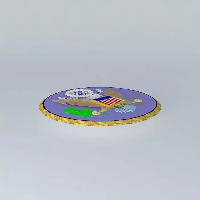 The Great Seal of the United States of America 3D Free 3D model