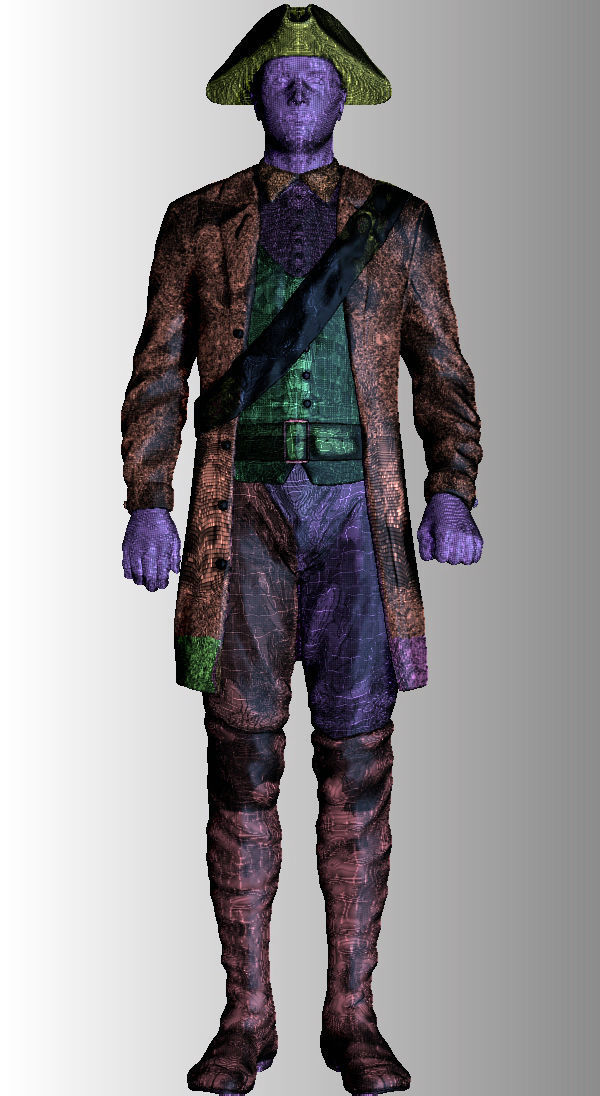 Musketeer dc comics - joker 3D model_1
