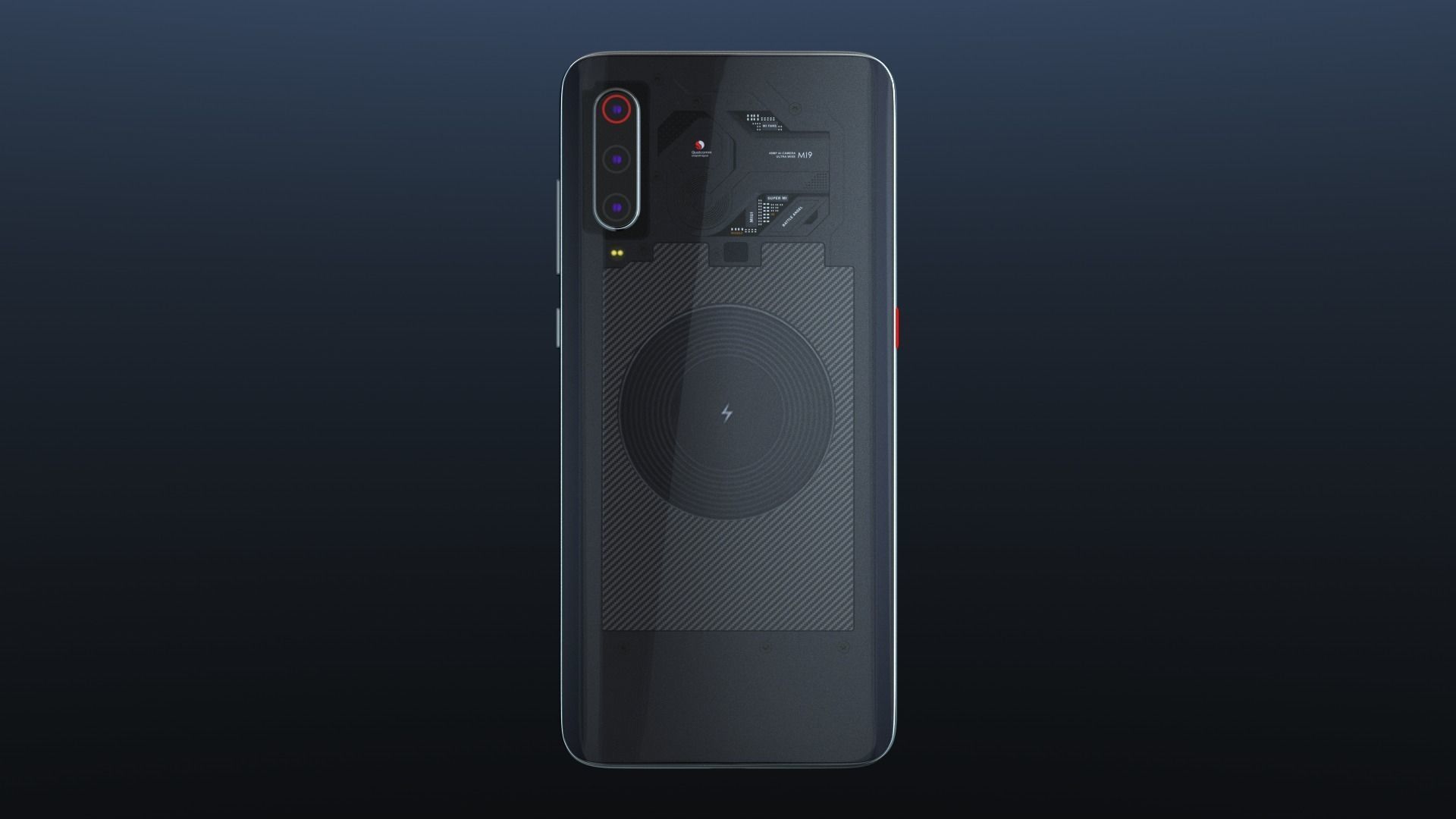 XIAOMI 9 transparent Extreme Edition - C4D modeling rendering 3D model_9