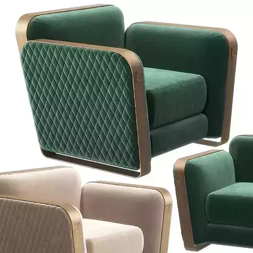 Voyage small armchair by Cantori