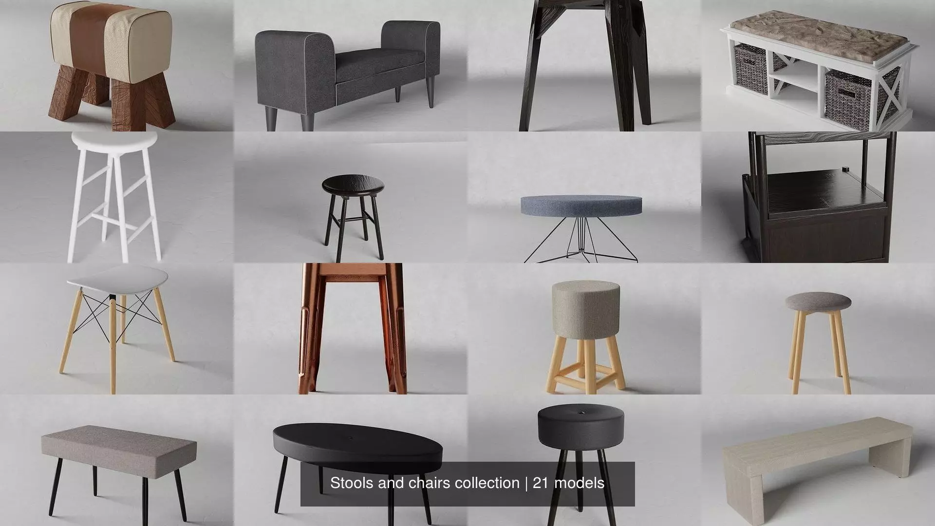 Stools and chairs collection _0