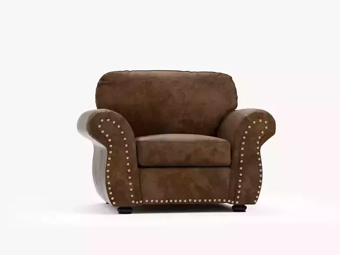 Brown Leather Sofa