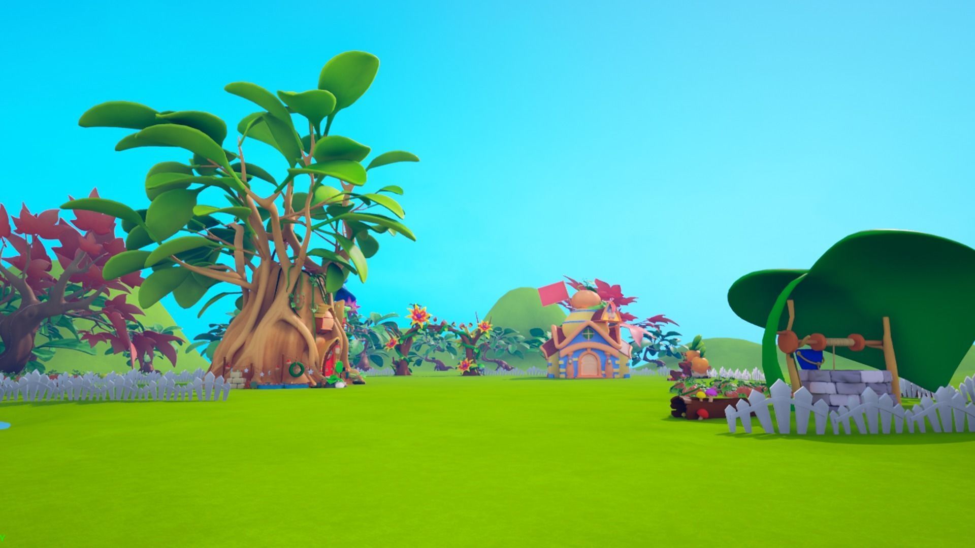 Asset - Cartoons - Background- Farm - Hight Poly 3D model_18