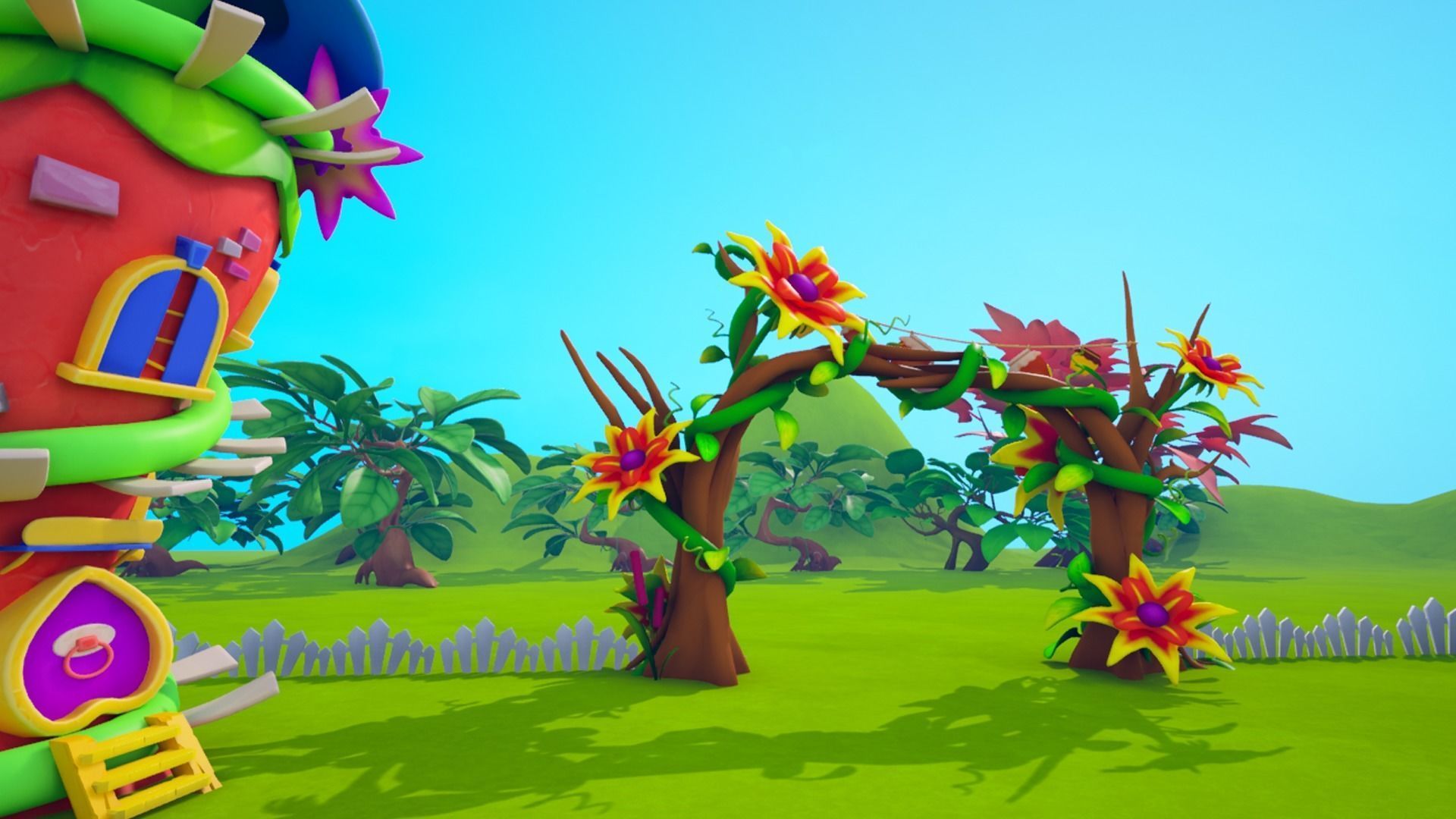 Asset - Cartoons - Background- Farm - Hight Poly 3D model_11