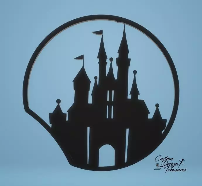 Cinderella Castle 3D print model